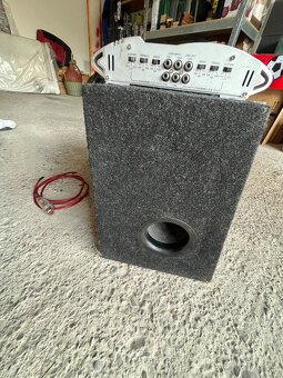 Predám subwoofer + zosilovač - 4