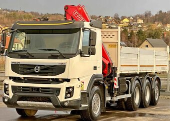 9246 - Volvo FMX 450 - 8x4 – Sklápěč/Valník + HR-FASSI F215A - 4