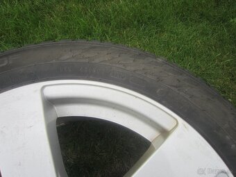 17" AL disky Dezent na VW group Mercedes C so zimnými pneu - 4