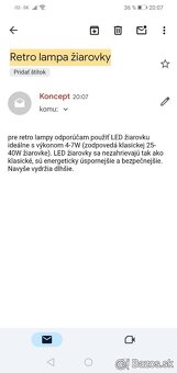 Retro lampa - 4