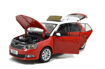 Predám kvalitný model PAUDI 1:18 , Škoda Fabia 3 ročník, 201 - 4