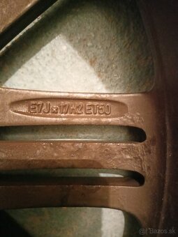 Toyota Pitlane II ALU disky R17, 7x17J, ET50, 5x114.3 - 4