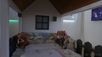 Detská postieľka domček. - 4