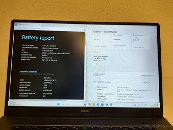 Huawei MateBook D15 – Ryzen 5 3500U, 8 GB RAM, 256 GB SSD - 4