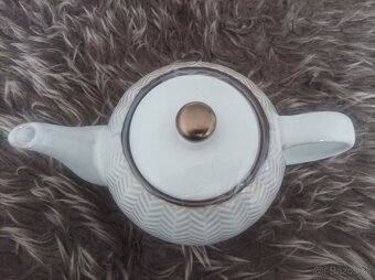 NOVÝ #Štýlový čajník # cca 1liter - 4
