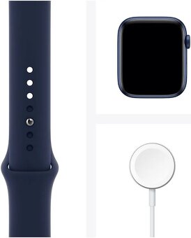 Apple Watch Series 6 GPS, 44mm modrá, hliníkové puzdro - 4