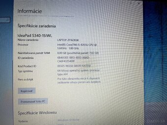 Predám notebook Lenovo - 4