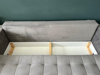 Sedačka VELVET GREY - 4