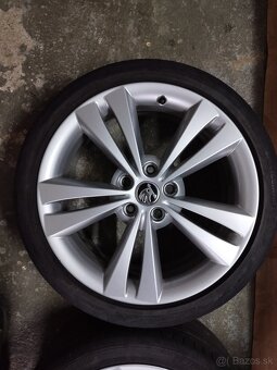 Predám Originálne elektróny Škoda Neptune 5x112 R18 ET51 - 4