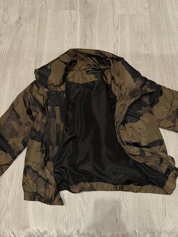 Zara camouflage stylova zimna damska bombera-bunda - 4