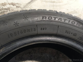 195/60 R15 Zimné pneumatiky Dunlop WinterResponse 2 kusy - 4
