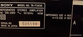 Predám zosilovače Sony - 4