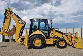 traktorbager•Caterpillar432E•4-valec diesel,89,7 HP-4,4 l - 4
