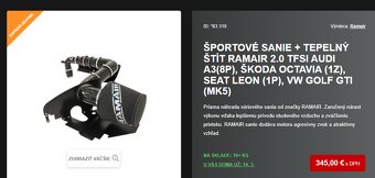 Športové sanie RAMAIR 2.0 TFSI - 4