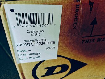 Dunlop Fort All Court TS - 18 tub/72 ks - 4