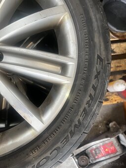 VW alu disky 18” s pneu Continental – sada 4ks - 4
