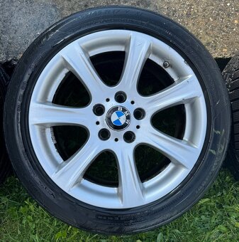 Hliníkové disky BMW 3 R17 so zimnými pneu - 4