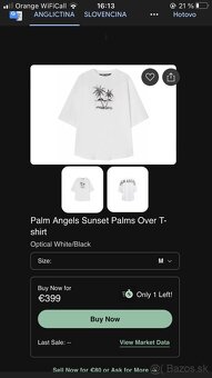 Palm Angels T-shirt Size:M 10/10©️ - 4