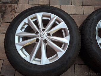 Orig. hliníkové disky Nissan/Dacia-- R17, 5x114,3 - 4