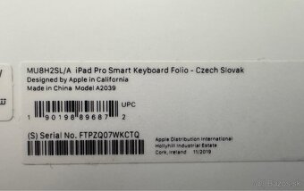 Apple Smart Keyboard Folio iPad Pro 12,9” (3.Generácia  ) - 4
