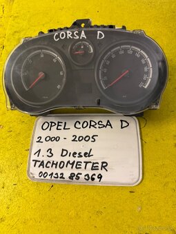 Opel Corsa D 2006-2011Corsa C 2000-2005 Corsa E 2015 - 4