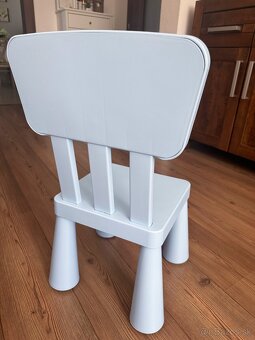 Detské stoličky MAMMUT, Ikea - 4