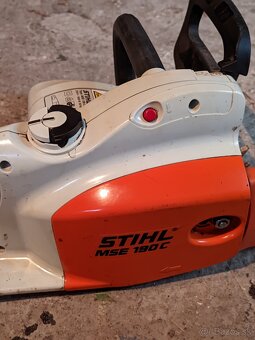 Predám pílu STIHL MSE 190 C-Q použitá asi 5 krát inak - 4
