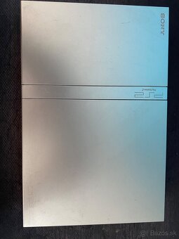 Playstation 2 + NHL 09, FIFA 08 + 2 ovládače - 4