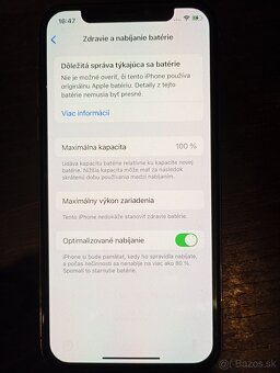 Iphone XS 256Gb batéria 100% - 4