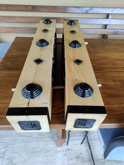 Lustre drevený hranol - 4