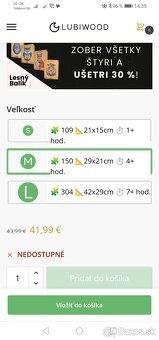 Drevené puzzle Vesmírna Sova lubiwood - 4