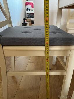 Jedalensky set Stôl + stoličky IKEA INGOLF - 4