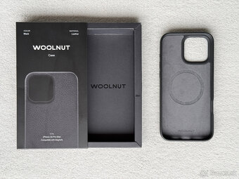 iPhone 16 Pro Max čierny kožený kryt - 4