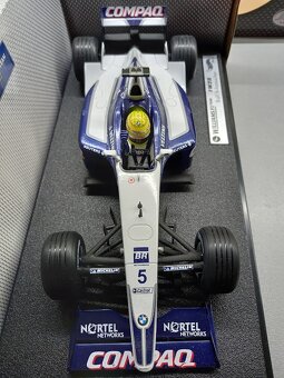 F1 WILLIAMS BMW FW23 2001 1. VÍTĚZSTVÍ IMOLA 2001 HW 1:18 - 4