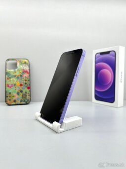iPhone 12 MINI WHITE TOP STAV NOVÁ BATÉRIA 100% - 4