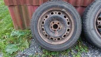 Zimna sada 5x100 6jx15 et38 zimne 185/60R15 vw group - 4