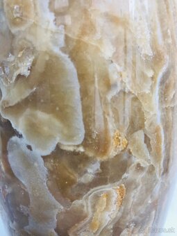 Kamena vaza velka zlaty onyx - 4