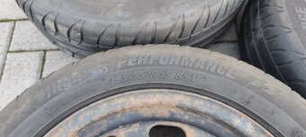 Predám letné kolesá na Fabiu II - 4