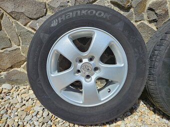 ALU disky 5×100 15" +☀️letné pneu 205/70 R15 96T - 4