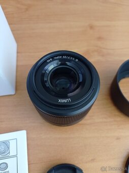 Nový Panasonic Lumix G 25mm f/1.7 Záruka do 27.03.2027 - 4