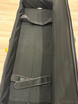 Pevný látkovy  kufor na kolieskach na klávesy - 4