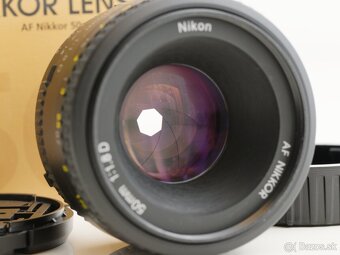 Predám Nikon AF Nikkor 50mm f/1.8D - 4