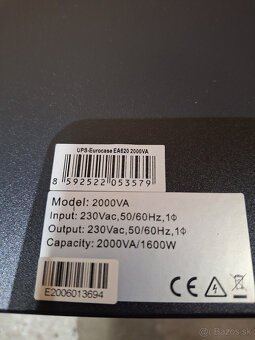 Zalozny zdroj UPS Eurocase EA620 2000VA - 4