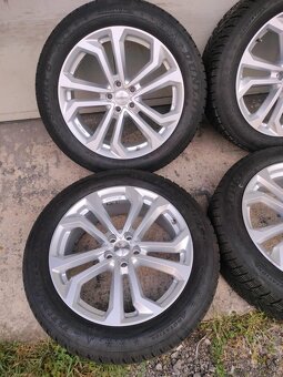 4ks alu disky 5x108 R19 pneu 6,5mm 235/55 r19 - 4