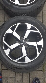 Zimné pneumatiky + elektróny 5x114,3 r17. - 4