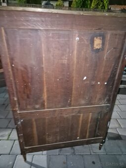 14 - Predám starožitný sekretár z mahagónu - 4