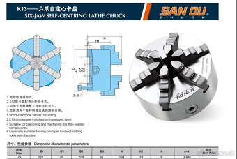 6 čeľusťové skľučovadlo - 4