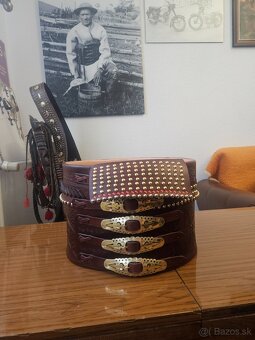 Pastiersky opasok 5prackovy do kroja - 4