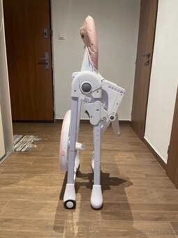 Detská polohovateľná jedálenská stolička - 4