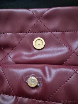 Nová luxusná kabelka Chanel 22 bordoux - 4